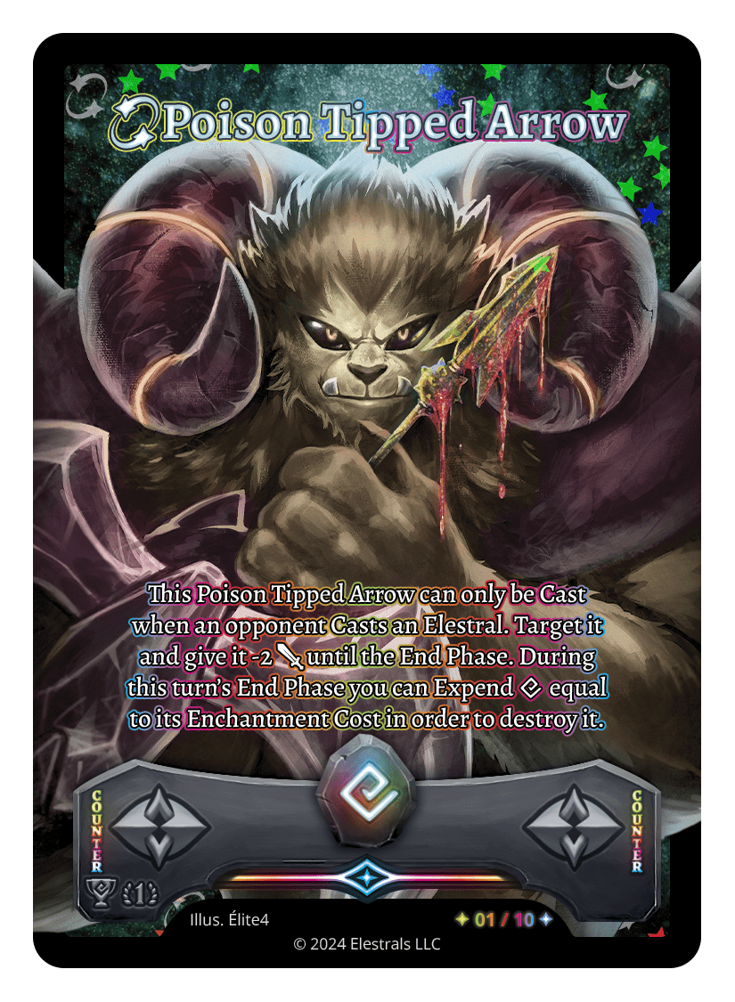 Poison Tipped Arrow - XX/10